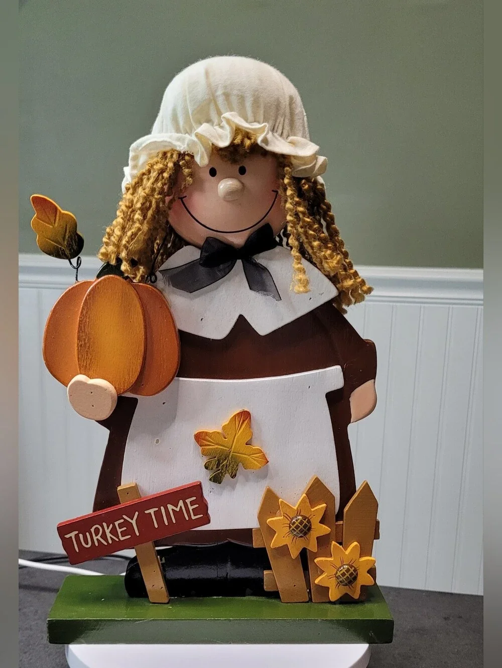 Hobby Lobby Pilgrim Boy & Girl Thanksgiving Decor